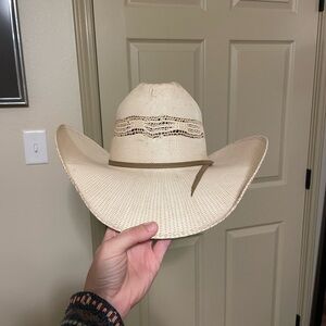 Double H Beige Cowboy Hat